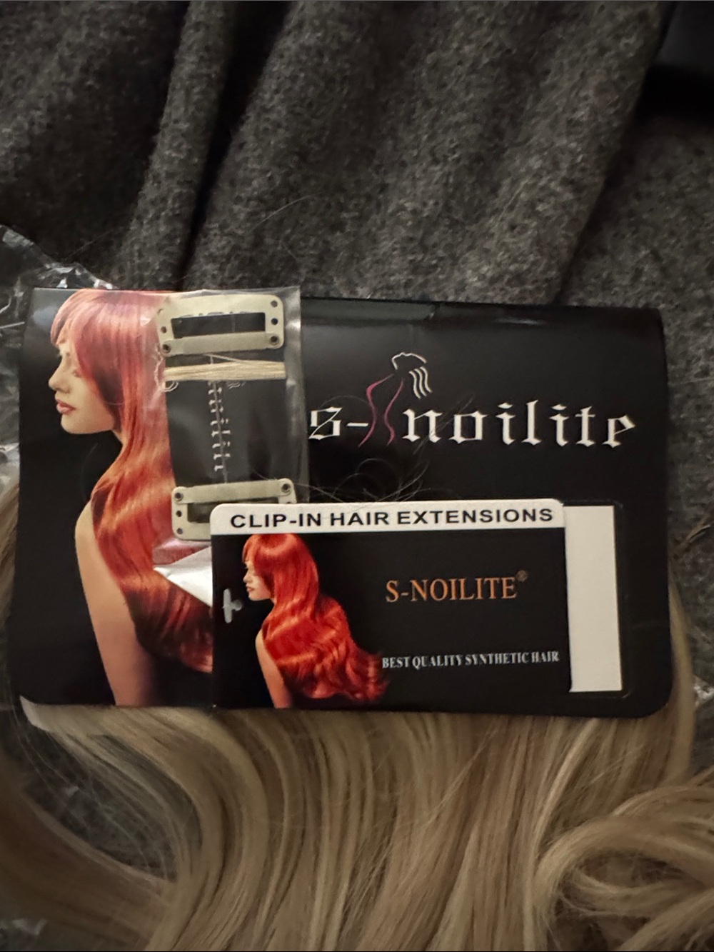 Clip-In Hair Extensions - Vibrant Red